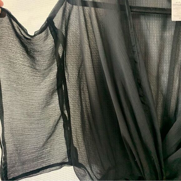 Time and Tru Women's and Women's Plus Twist Front Dress Cover Up - Picture 6 of 10